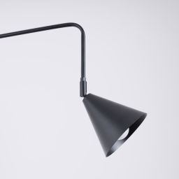 Sollux Lighting Nox kinkiet 1x10 W czarny SL.1697