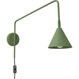 Sollux Lighting Nox kinkiet 1x10 W zielony SL.1700