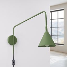 Sollux Lighting Nox kinkiet 1x10 W zielony SL.1700