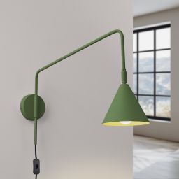 Sollux Lighting Nox kinkiet 1x10 W zielony SL.1700