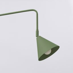 Sollux Lighting Nox kinkiet 1x10 W zielony SL.1700