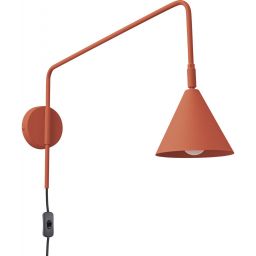 Sollux Lighting Nox kinkiet 1x10 W czerwony SL.1701