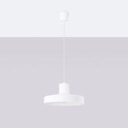 Sollux Lighting Bilo lampa wisząca 1x15 W biała SL.1702