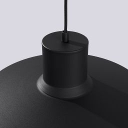 Sollux Lighting Bilo lampa wisząca 1x15 W czarna SL.1703