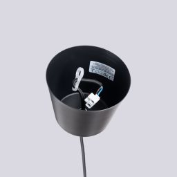 Sollux Lighting Bilo lampa wisząca 1x15 W czarna SL.1703