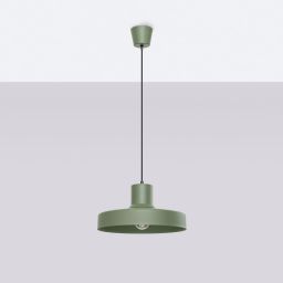 Sollux Lighting Bilo lampa wisząca 1x15 W zielona SL.1705