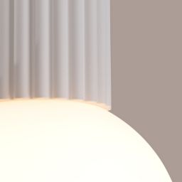 Sollux Lighting Halo lampa podsufitowa 1x8 W biała SL.1708