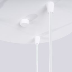 Sollux Lighting Halo lampa wisząca 3x8 W biała SL.1710