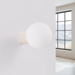Sollux Lighting Halo kinkiet 1x8 W biały-beżowy SL.1717