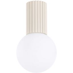 Sollux Lighting Halo lampa podsufitowa 1x8 W biała-beżowa SL.1718