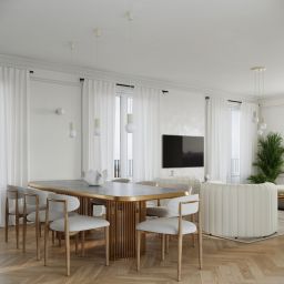 Sollux Lighting Halo lampa biurkowa 1x8 W biała-beżowa SL.1721