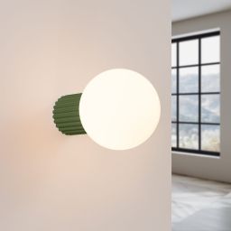 Sollux Lighting Halo kinkiet 1x8 W biały-zielony SL.1722