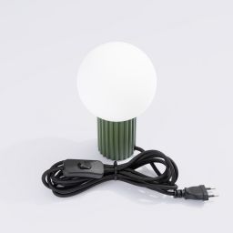 Sollux Lighting Halo lampa biurkowa 1x8 W biała-zielona SL.1726
