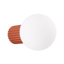 Sollux Lighting Halo kinkiet 1x8 W biały-czerwony SL.1727