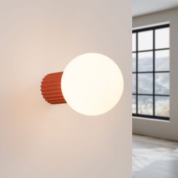 Sollux Lighting Halo kinkiet 1x8 W biały-czerwony SL.1727