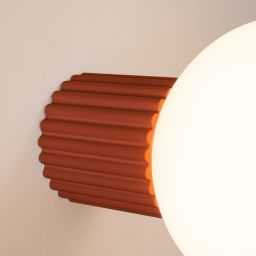 Sollux Lighting Halo kinkiet 1x8 W biały-czerwony SL.1727