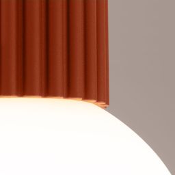 Sollux Lighting Halo lampa podsufitowa 1x8 W biała-czerwona SL.1728