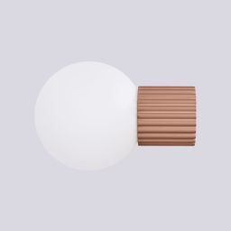 Sollux Lighting Halo kinkiet 1x8 W biały/mocca SL.1732