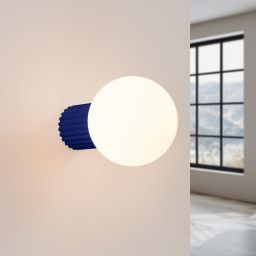 Sollux Lighting Halo kinkiet 1x8 W biały-ultramaryna SL.1737