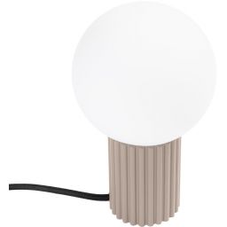 Sollux Lighting Halo lampa biurkowa 1x8 W biała/taupe SL.1746