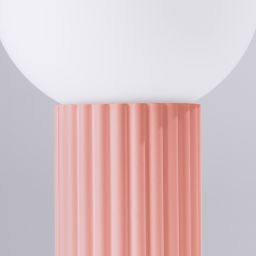 Sollux Lighting Halo lampa biurkowa 1x8 W biała/brzoskwiniowy SL.1756