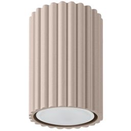 Sollux Lighting Karbon lampa podsufitowa 1x10 W kaszmirowa SL.1758