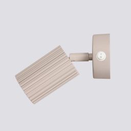 Sollux Lighting Karbon kinkiet z włącznikiem 1x10 W kaszmir SL.1762