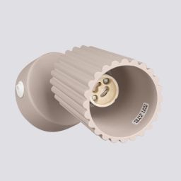 Sollux Lighting Karbon kinkiet z włącznikiem 1x10 W kaszmir SL.1762