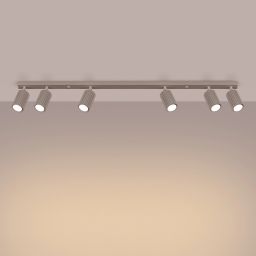 Sollux Lighting Karbon lampa podsufitowa 6x10 W kaszmirowa SL.1766