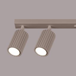 Sollux Lighting Karbon lampa podsufitowa 6x10 W kaszmirowa SL.1766