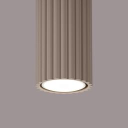 Sollux Lighting Karbon lampa podsufitowa 1x10 W kaszmirowa SL.1767