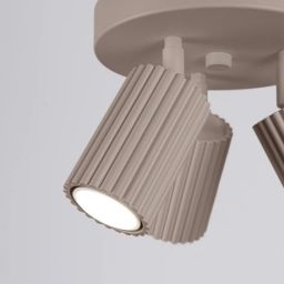 Sollux Lighting Karbon lampa podsufitowa 3x10 W kaszmirowa SL.1768