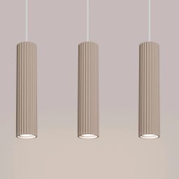 Sollux Lighting Karbon lampa wisząca 3x10 W kaszmir SL.1774