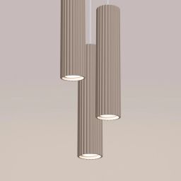 Sollux Lighting Karbon lampa wisząca 3x10 W kaszmir SL.1775