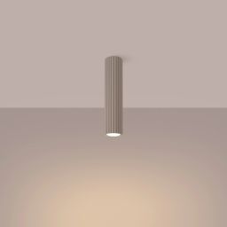 Sollux Lighting Karbon lampa podsufitowa 1x10 W kaszmir SL.1778