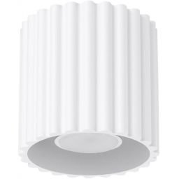 Sollux Lighting Aura lampa podsufitowa 1x10 W biała SL.1779