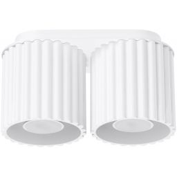 Sollux Lighting Aura lampa podsufitowa 2x10 W biała SL.1780