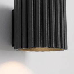 Sollux Lighting Aura kinkiet 1x10 W czarny SL.1786
