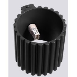 Sollux Lighting Aura kinkiet 1x10 W czarny SL.1786