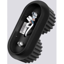 Sollux Lighting Aura lampa podsufitowa 2x10 W czarna SL.1788