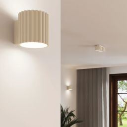 Sollux Lighting Aura lampa podsufitowa 1x10 W beżowa SL.1792