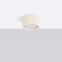 Sollux Lighting Aura lampa podsufitowa 1x10 W beżowa SL.1792