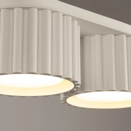 Sollux Lighting Aura lampa podsufitowa 2x10 W beżowa SL.1793