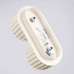 Sollux Lighting Aura lampa podsufitowa 2x10 W beżowa SL.1793