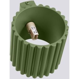 Sollux Lighting Aura kinkiet 1x10 W zielony oliwkowy SL.1796