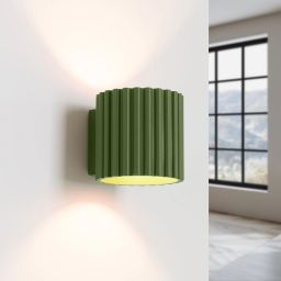 Sollux Lighting Aura kinkiet 1x10 W zielony oliwkowy SL.1796