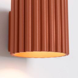 Sollux Lighting Aura kinkiet 1x10 W ochra czerwona SL.1801