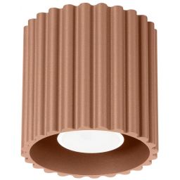 Sollux Lighting Aura lampa podsufitowa 1x10 W mocca SL.1804