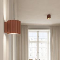Sollux Lighting Aura lampa podsufitowa mocca 2x10 W SL.1805