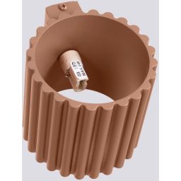 Sollux Lighting Aura kinkiet 1x10 W mocca SL.1806